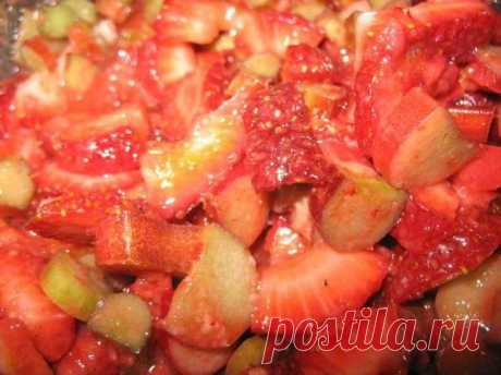 Заготовки из ревеня на зиму