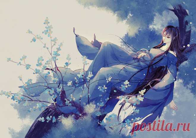 2016.1.27 | художественная голубая пыль - оригинальные работы - иллюстрация королевства граффити