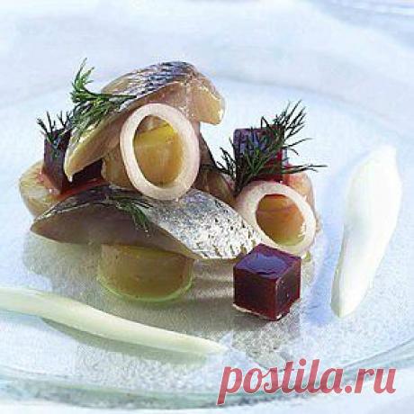 Свежемороженая сельдь по-корейски - закуска.