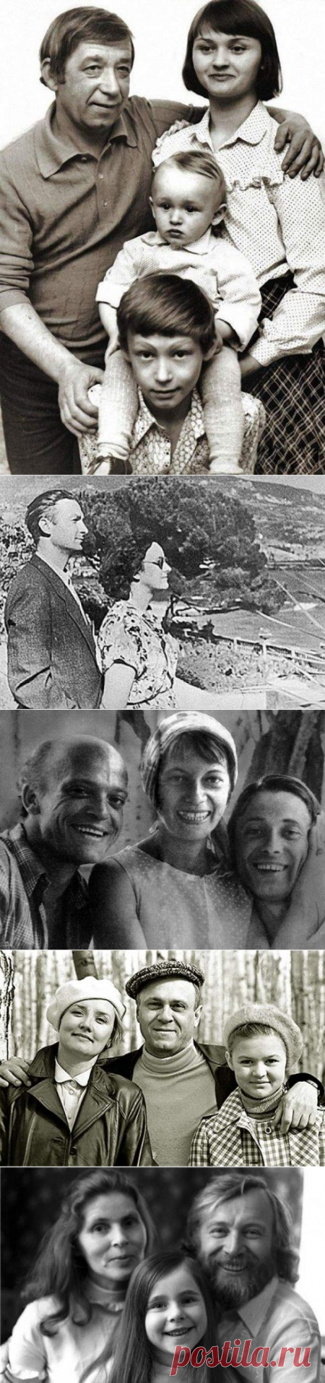 Семейные фото известных советских актёров / Назад в СССР / Back in USSR