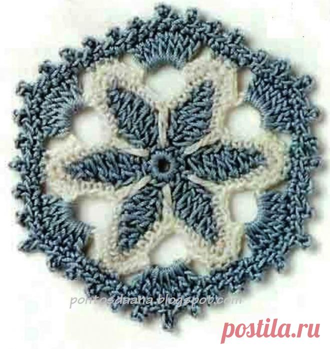 Красивый мотив. Схема.