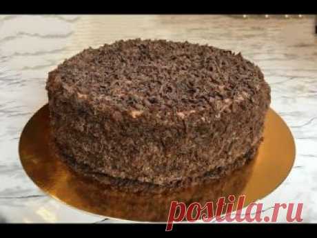 Торт "Шоколадный Наполеон" (Очень Вкусный) / Chocolate Napoleon Cake Recipe / Пошаговый Рецепт