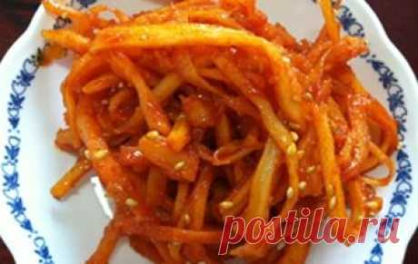 Кальмары по-китайски.