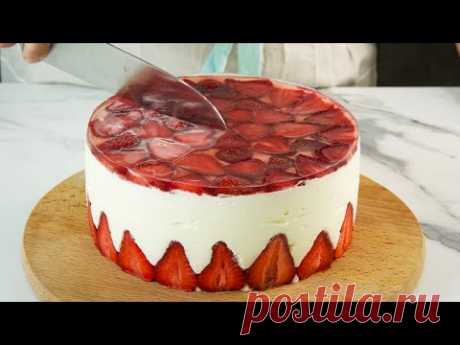 Пока есть КЛУБНИКА🍓, надо сделать торт. Нежный "Фрезье"🎂 - Я - ТОРТодел!