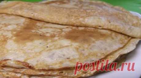 Блины из гречневой каши - вкусные для вашей семьи - Выпечка | Люблю готовить