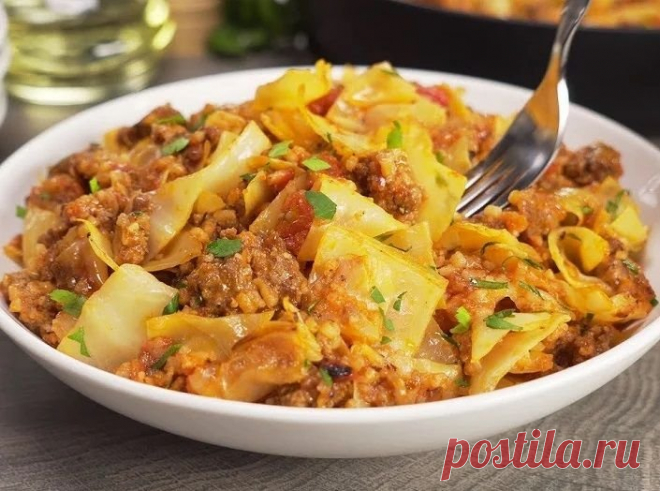 Капустница - блюдо из капусты вкуснее голубцов и тушеной капусты, а готовить еще проще | КУЛИНАРНЫЙ ТЕХНИКУМ | Пульс Mail.ru