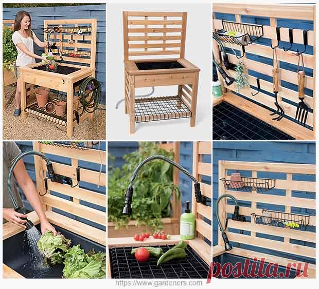 Какой должна быть уличная раковина на садовом участке — Идеи домашнего мастера