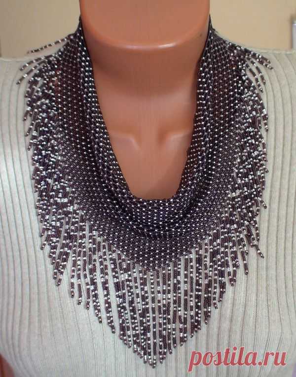 Колье-косынка «Бургундия» | Доска объявлений Full Shop