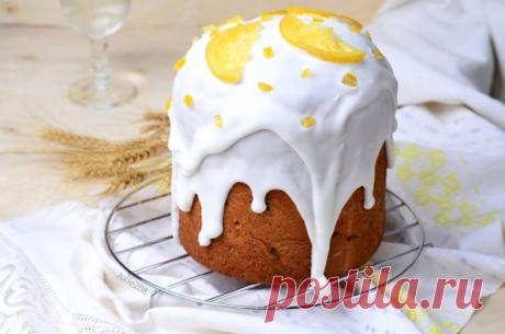 Вкуснейшая глазурь для куличей: не трескается, не липнет, не крошится