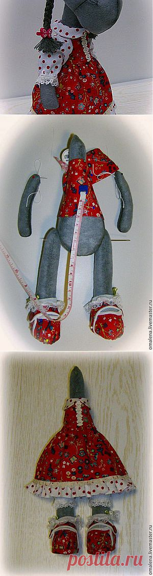 Как сшить платье для игрушки. - Ярмарка Мастеров - ручная работа, handmade