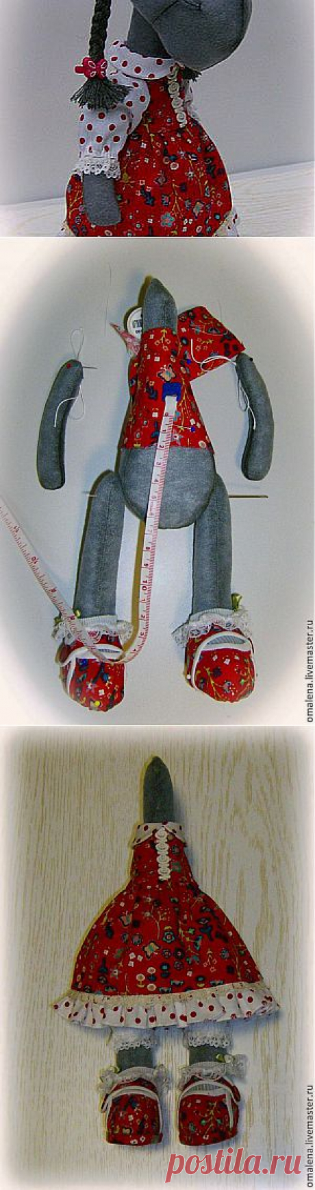 Как сшить платье для игрушки. - Ярмарка Мастеров - ручная работа, handmade