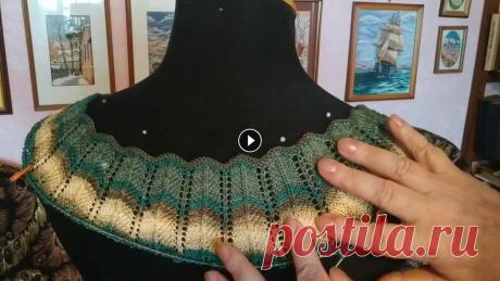 Ч.5. Платье в стиле Миссони.  Вязание кокетки - прибавки, обработка паром Продолжаю вязать платье в стиле Миссони от горловины круговыми спицами. Показываю как делать прибавки и обработку паром Я увлекаюсь различными видами ...