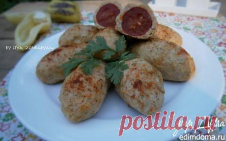 Котлеты с овощами, фаршированные помидорами | Кулинарные рецепты от «Едим дома!»