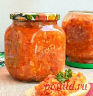 Лучшие кулинарные рецепты : Кабачки в остром соусе на зиму