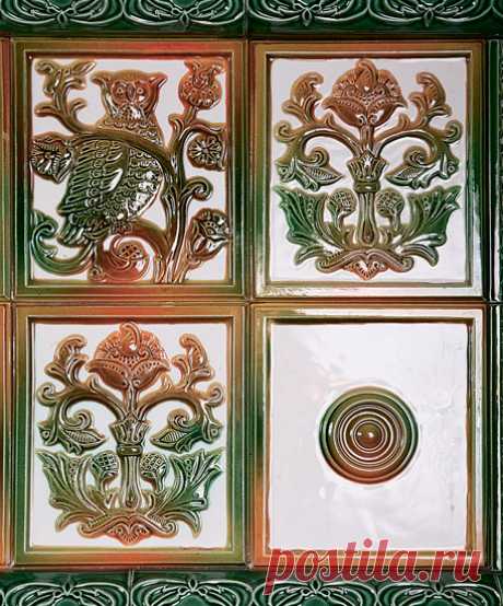 Изразцовые печи и камины | Авторские работы | Журнал «Камины и отопление»