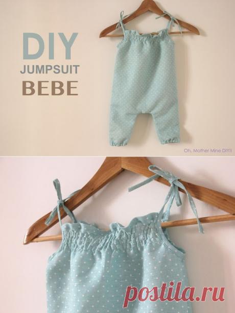 Выкройка детских ползунков.