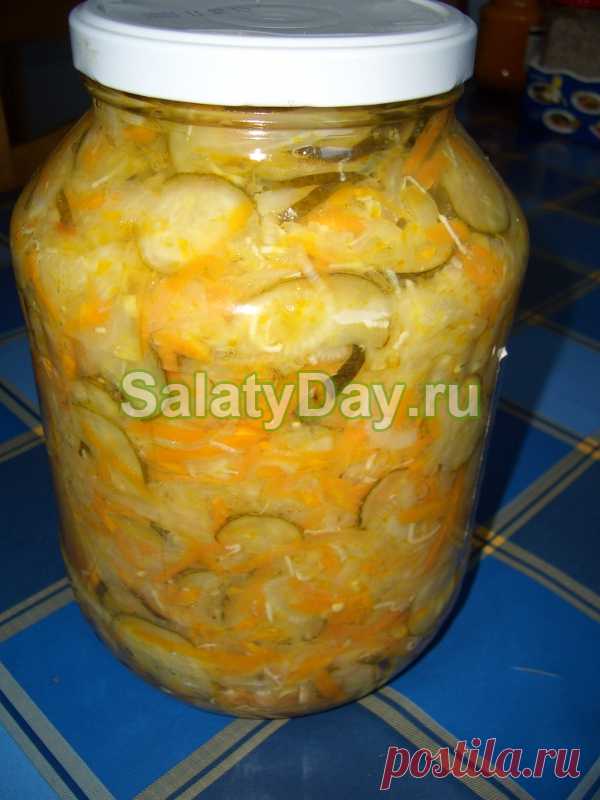 Салат из огурцов и капусты на зиму - оригинальное сочетание: рецепт с фото и видео