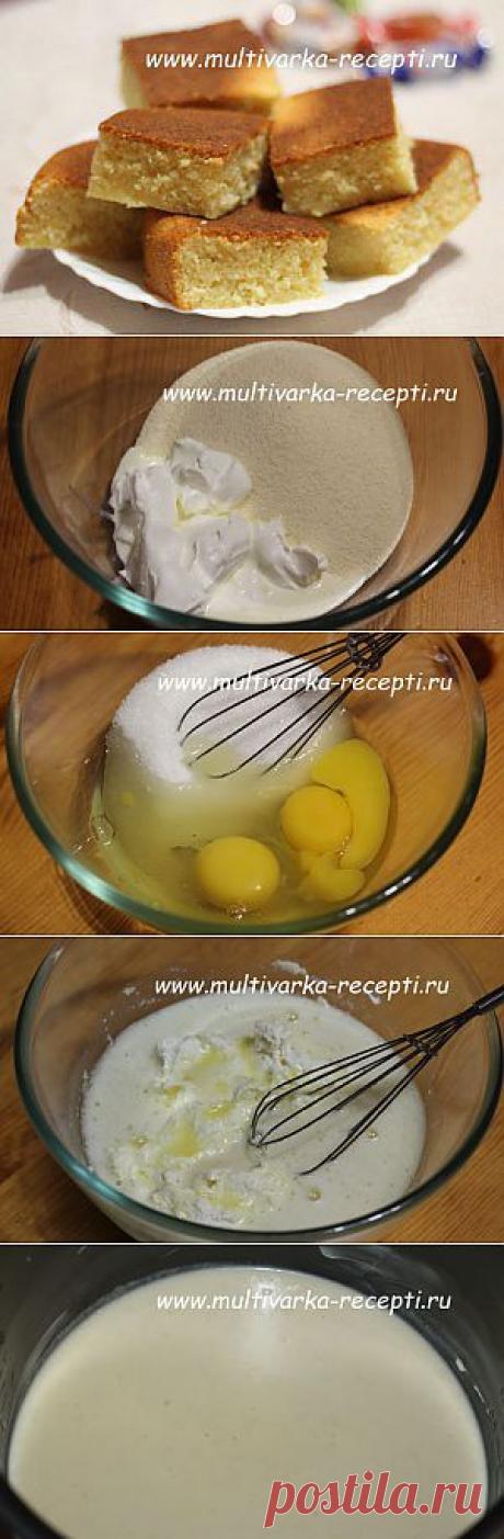 Манник без муки в мультиварке |