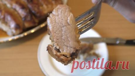 Сын опять мне "заказал" это мясо на Новый год! Блюдо вкуснейшее, а готовить просто | Любовь Рулевская | Дзен