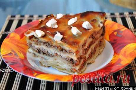 Лазанья из готовых листов