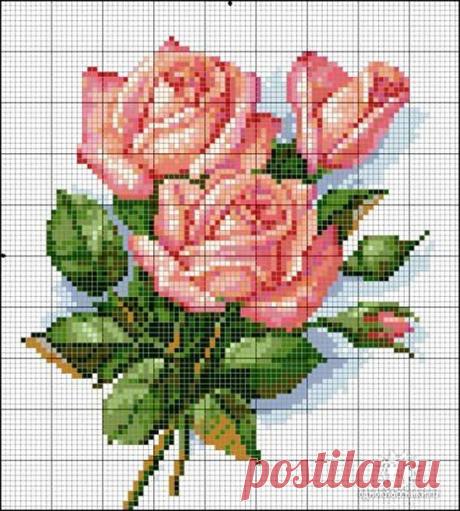 Схемы для вышивания крестиком цветов

#вышивка@rukodeliamir