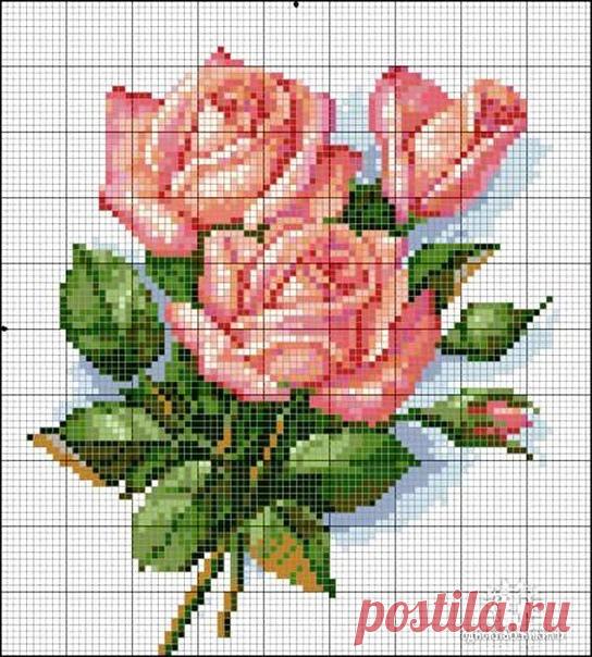 Схемы для вышивания крестиком цветов

#вышивка@rukodeliamir