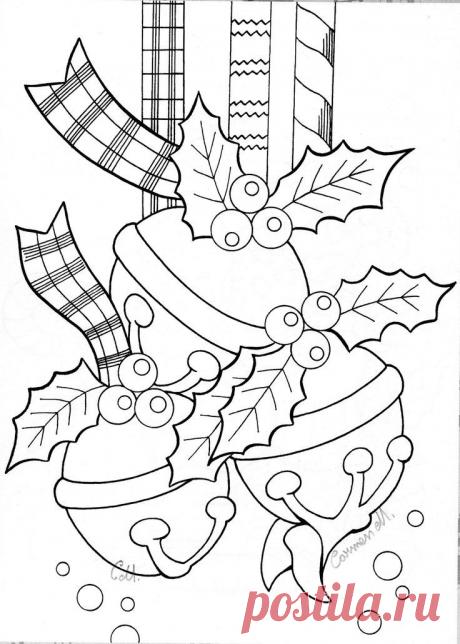 Новогодние шаблоны в помощь рукодельницам | ДОМАШНИЙ ОЧАГ