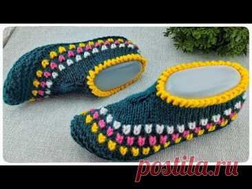 🤩ПРОСТО ВОСТОРГ!!! Красивые СЛЕДКИ на 2 х спицах!!!  Подробный мастер класс