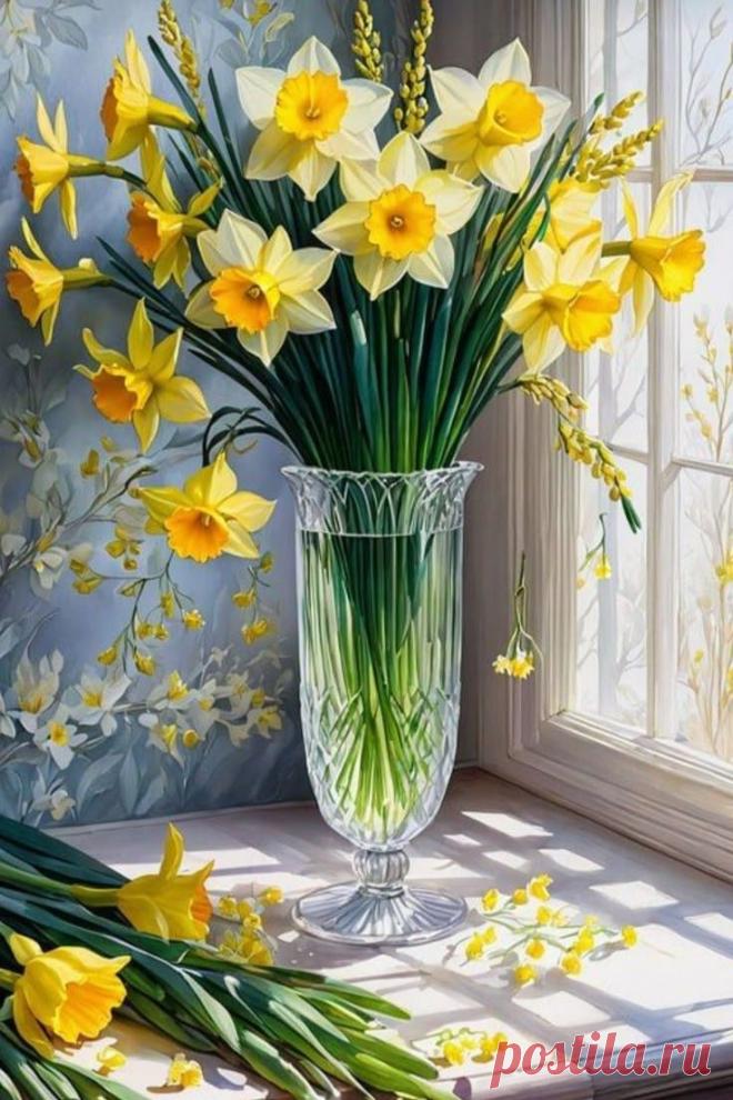 Пин на доске яНАРЦИССЫ
