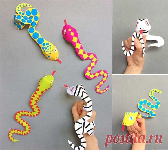 Пригодные для печатания животных Finger Puppets | Handmade Charlotte