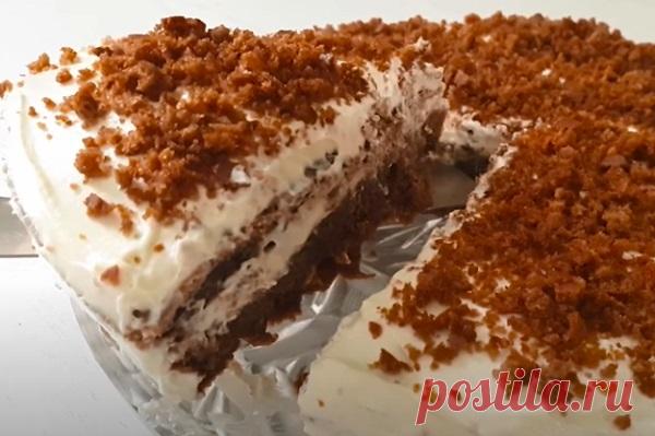 Домашний торт «3 стакана» - ГОТОВИМ ПО ДОМАШНЕМУ