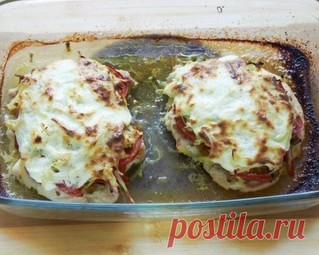 Куриная грудка под шубой
