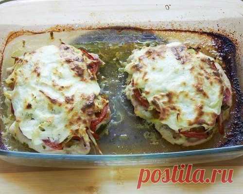 Куриная грудка под шубой