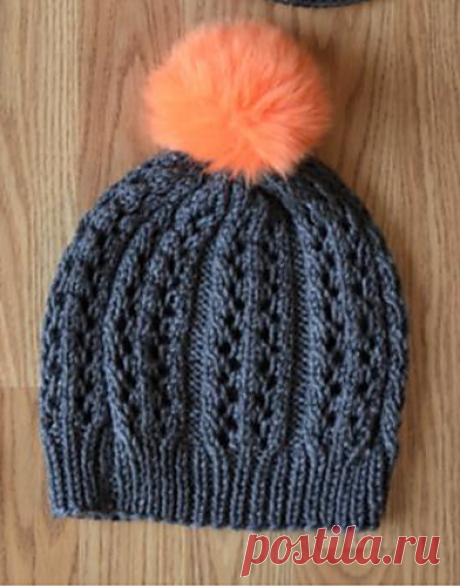 Ravelry: Lace Rib Hat pattern by Universal Yarn