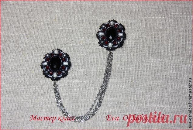 Двойная брошь 