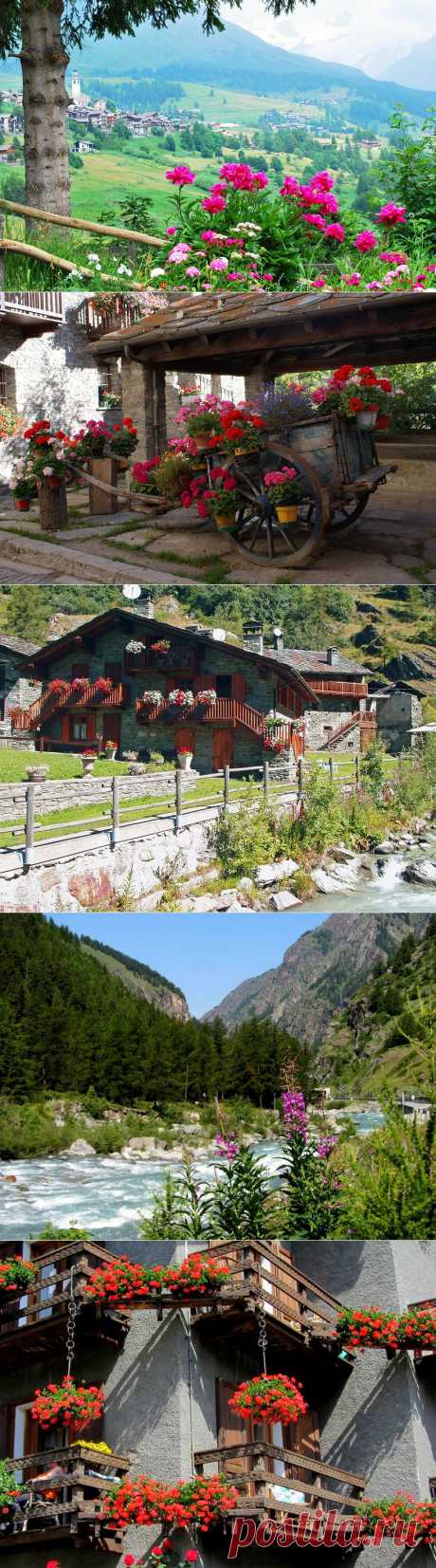 Долина Валле-д'Аоста (Valle d'Aosta).