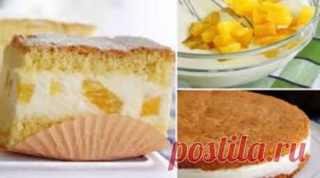 Торт с нежнейшим творожным кремом. Бесподобно нежная и вкусная! Итак, сегодня у нас вкуснейший бисквитный торт с нежной творожно-ананасовой заливкой внутри. Выпечка, просто супервкусная!