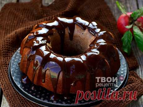 Кекс с яблоками
