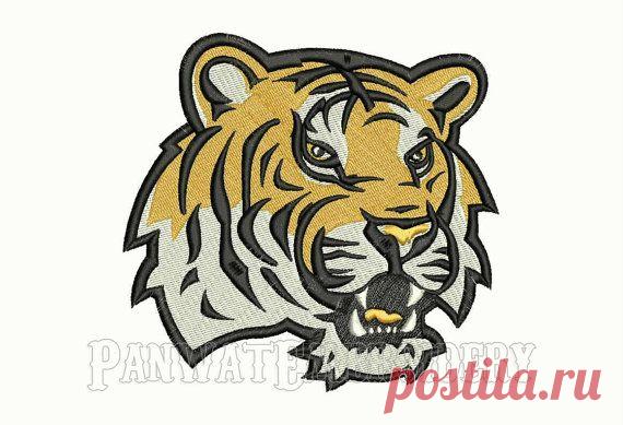 7 Size LSU Tigers Logo Embroidery Designs от PanwatEmbroidery