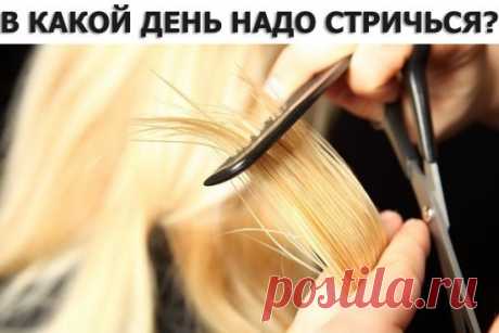 ВКАКОЙ ДЕНЬ НАДО СТРИЧЬСЯ?   
Стоит выбрать в какую Луну стричь волосы: при растущей они будут расти быстрее, при убывающей - крепче, но медленнее. Важен и день стрижки.
- ПОНЕДЕЛЬНИК (Луна). Выбирайте для стрижки этот день, если хотите избавиться от грусти и печали. Вместе с остриженными волосами вас покинет большое количество негативных эмоций, неразрешенных и накопившихся проблем. В понедельник нельзя стричься рожденным во вторник, среду, воскресенье.
-ВТОРНИК (Марс). Хорошо стричься тем,