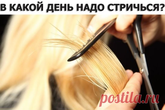ВКАКОЙ ДЕНЬ НАДО СТРИЧЬСЯ?   
Стоит выбрать в какую Луну стричь волосы: при растущей они будут расти быстрее, при убывающей - крепче, но медленнее. Важен и день стрижки.
- ПОНЕДЕЛЬНИК (Луна). Выбирайте для стрижки этот день, если хотите избавиться от грусти и печали. Вместе с остриженными волосами вас покинет большое количество негативных эмоций, неразрешенных и накопившихся проблем. В понедельник нельзя стричься рожденным во вторник, среду, воскресенье.
-ВТОРНИК (Марс). Хорошо стричься тем,