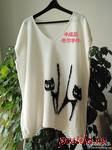 Туника с котами