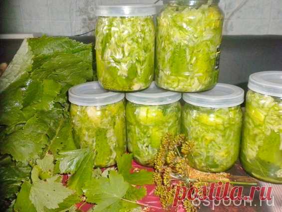 Огурцы в собственном соку (холодный способ) - 8 Ложек