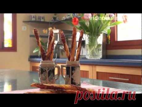 Слоёные сырные палочки - Рецепт Бабушки Эммы