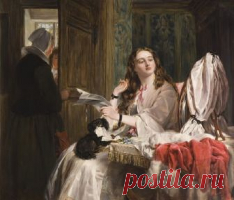 Английский художник Джон Каллкотт Хорсли (1817 — 1903)