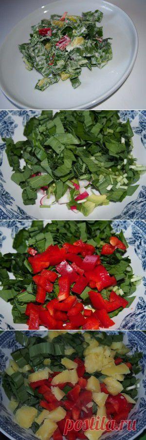 Картофельный салат с авокадо и черемшой | Хлеб-Соль
Сезонный, очень вкусный и безумно полезный салат.