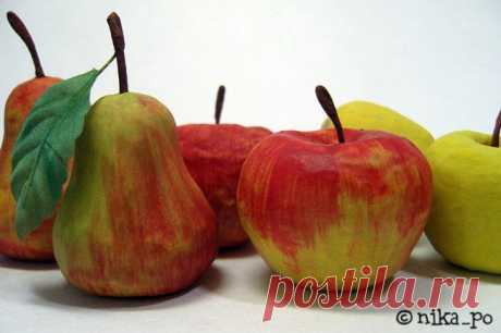 Мастер-класс - ёлочные игрушки из массы папье-маше