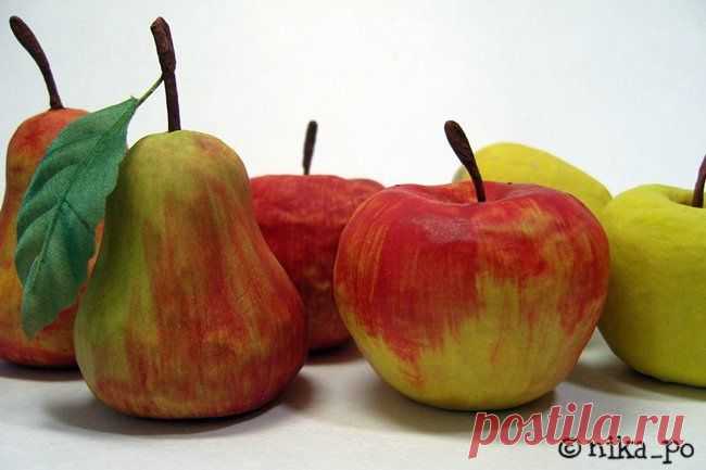 Мастер-класс - ёлочные игрушки из массы папье-маше