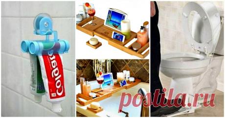 18 удобных штуковин для ванной, которые сделают рутинные процедуры гораздо комфортнее  Ванная комната должна быть особым местом, где можно не только смыть стресс после трудового дня, но и понежиться в теплой водичке с пеной. В этом обзоре мы собрали 18 крутых гаджетов, которые сделать пребывание в ванной и все сопутствующие процедуры приятными и комфортными.