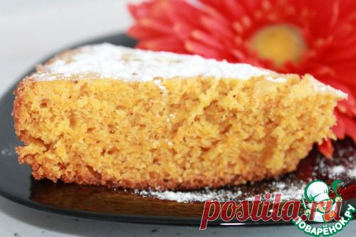 Морковный кекс в мультиварке